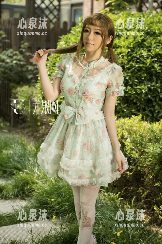 UGirls尤果网 - 陷入白熙萌的纯白私房合集，像掉入棉花糖的梦里，不能自拔！