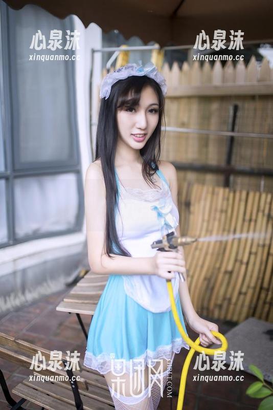 果团网 - 一抹绝美的粉色，糖果儿的私拍作品就像逗人玩的小精灵。