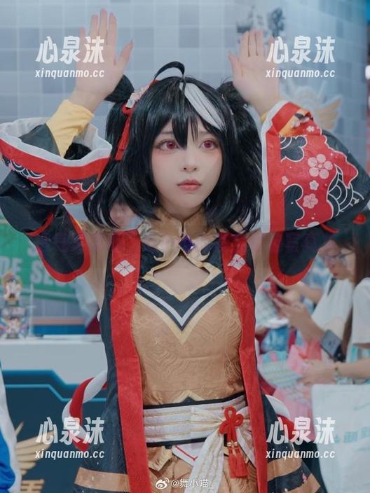 舞小喵 透气又透心,舞小喵的镂空精选写真集